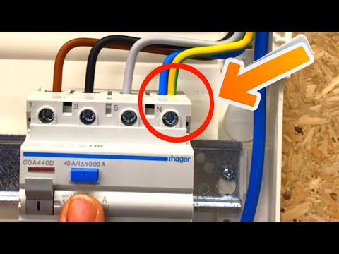 Video: RCD für Warmwasserbereiter. So schließen Sie einen Fehlerstromschutzsch alter an