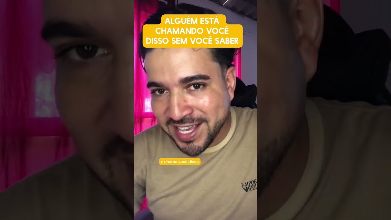 Alguém está chamando você disso sem você saber 