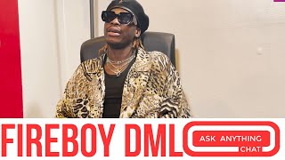 Fireboy DML Tells Us His Real Name