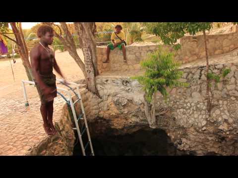 Jumping in Jamaica
