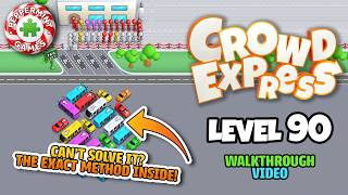 Crowd Express - Level 90 Walkthrough Solution