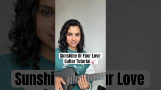 How To Play Sunshine Of Your Love - Cream On Guitar