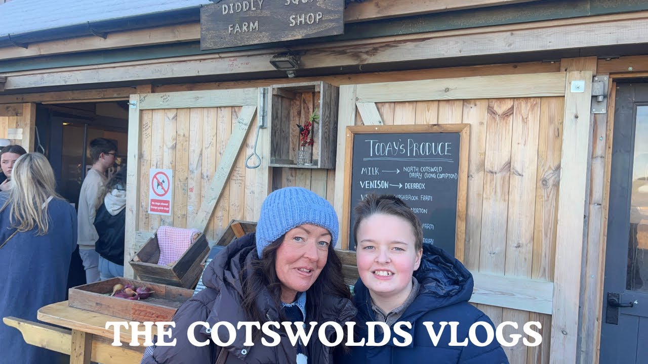 THE COTSWOLDS VLOGS 2 - DIDDLY SQUAT FARM & BURFORD
