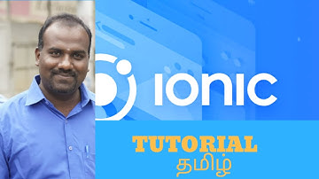 Ionic App Development Tutorial - Tamil