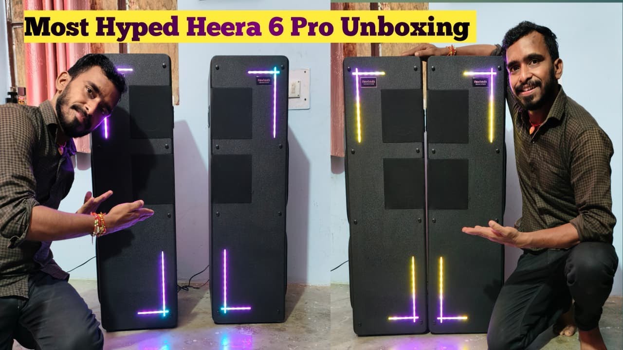 @Flowbeats Flowbeats Heera 6 Pro Unboxing 🔥 Dual Tower Speaker with CRAZY Bass & RGB Lights