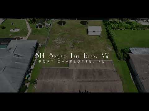 814 Spring Lake Blvd NW, Port Charlotte, FL home video tour