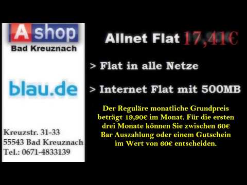 Die günstigste Allnet Flat ! 17,41€