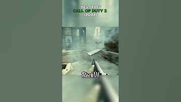 Call Of Duty 2 Gameplay Looks So Realistic