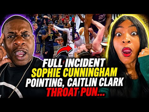 Too BRUTAL!! Full Incident Sophie Cunningham pointing, Caitlin Clark Throat Punch By Alyssa Thomas