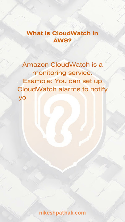 What is CloudWatch in AWS? #aws #clouds #logs #monitoring #cloudwatch #shorts