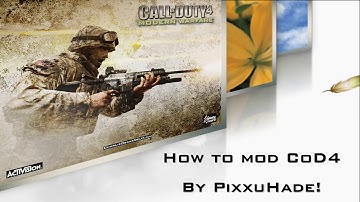 How to Mod Call of Duty 4 : Custom Backgrounds and Music | HowTo