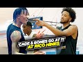 Cade Cunningham, Ausar Thompson &amp; Bones Hyland GO AT IT at Rico Hines Runs!