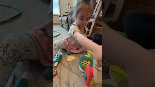Amazing Cute Jilana Pretending Making Shakes At Her Kitchen Toys