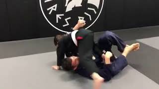 Transition From The Half-Guard To An Arm-Bar