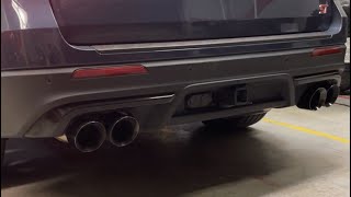 Ford Explorer ST AWE Exhaust Installation. Sound Before & After. FULL SEND by L8R-HP 1,403 views 2 months ago 9 minutes, 21 seconds