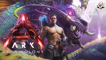 ARK Lost Colony DLC New Creature! - Meet the Aureliax!