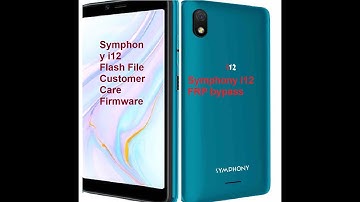 Symphony i12 flash file frp bypass file free