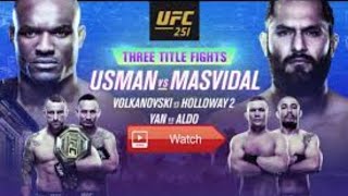 Ufc 251 full show live stream. link in ...