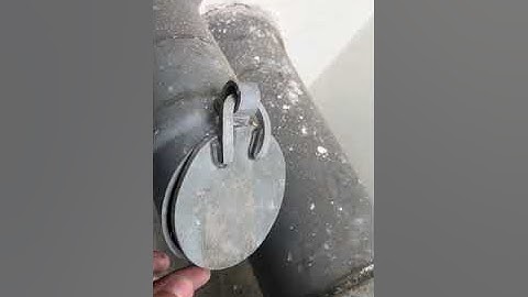 Cách lắp đặt nắp bít ống nước ngăn mùi và gián , chuột