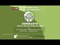 Esperanto, Língua Neutra Internacional - Programa 9