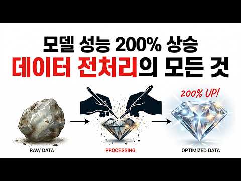 쓰레기 데이터로 학습시키지 마세요! 머신러닝 성능을 결정하는 전처리 기법