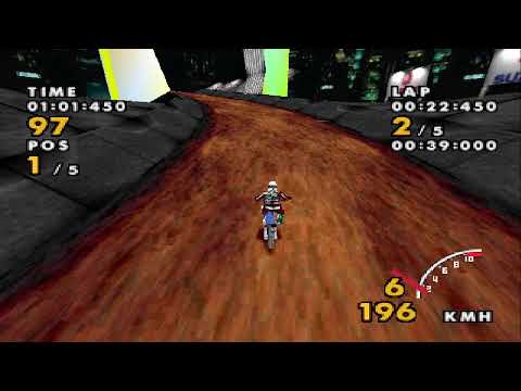 Simple 1500 Series Vol. 17 - The Bike Race PS1 Longplay - Garbage Racing Game