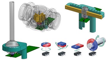 Cool applications (JOYSTICK) with a 3D Magnet Sensor!