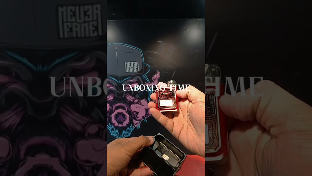 CALIBURN GK3 POD SYSTEM VapeUnboxing, 