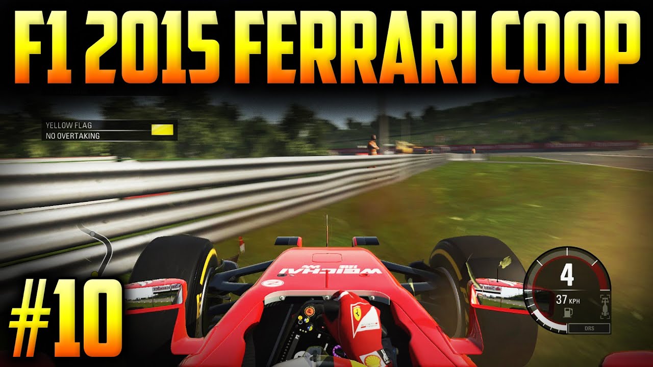 F1 2015 Ferrari Co-op #10 | Hungarian GP | NOOOO!