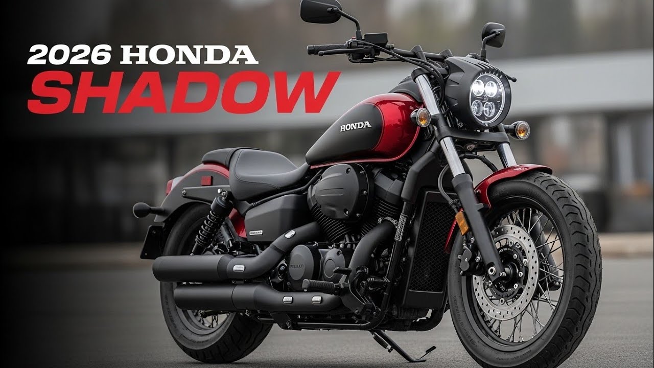 2026 Honda Shadow FINALLY REVEALED – The Ultimate Cruiser Is BACK!