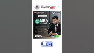 MBA in Generative AI: Fast-Track Your Future with IIBM & SIMA