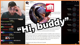 Riot Responds Without Watching Spearshot's Clip