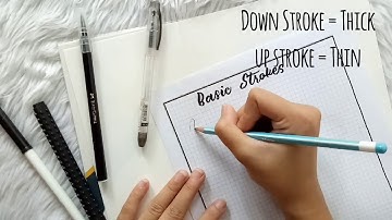 Basic Stroke #1 - Overturn and Underturn Stroke