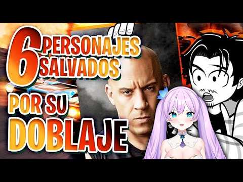 Kyria REACCIONA a 6 Personajes SALVADOS POR SU DOBLAJE | Gokú adulto con voz de Laura Torres video thumb