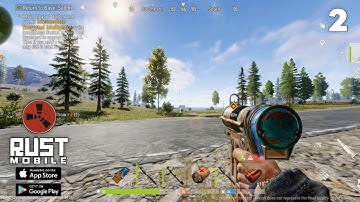Rust Mobile (Global Beta) Gameplay 2 - Very High Graphics