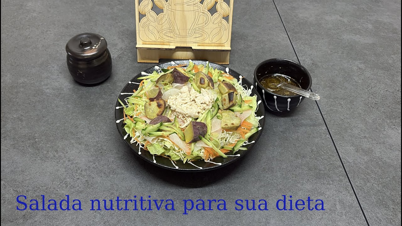 Salada nutritiva para sua dieta