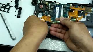 How to disassemble Sony Vaio VGN  TT46GG notebook