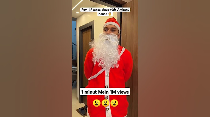If santa claus visit ambani house 🎅 | most viral comedy 🔥 #shorts #ytshorts