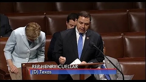 Rep. Cuellar Speaks on House Floor in Support of the Emergency Supplemental Bill