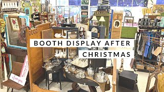 Vintage Booth Display After Christmas