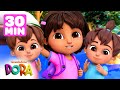 Dora vai a resgates com sua família! 💗 Compilação de 30 minutos | Dora e Amigos