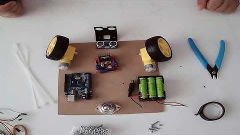 mBlock ile Arduino Dersleri 17 - Engelden Kaçan Araç Yapımı -2