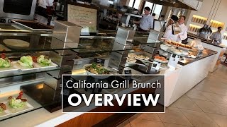 California grill offers a brunch with view every sunday! start
complimentary cocktail before enjoying charcuterie, fresh sushi,
salads and more. ent...