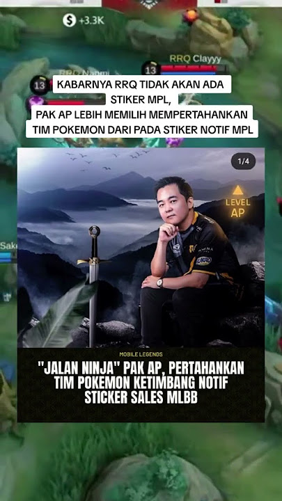 RRQ TIDAK AKAN ADA STICKER MPL #shorts