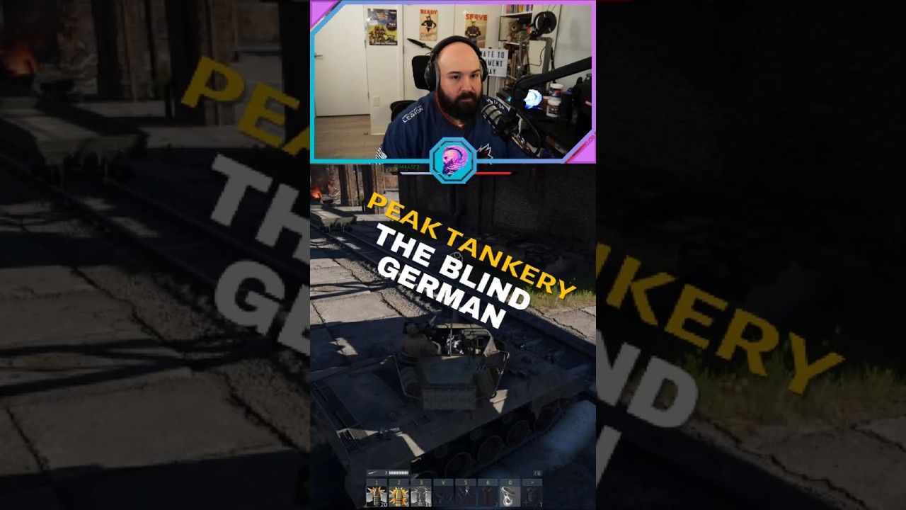 The Blind German Main In His Natural Habitat  #veteran #gaming #regimentgg #warthunder  #tankery