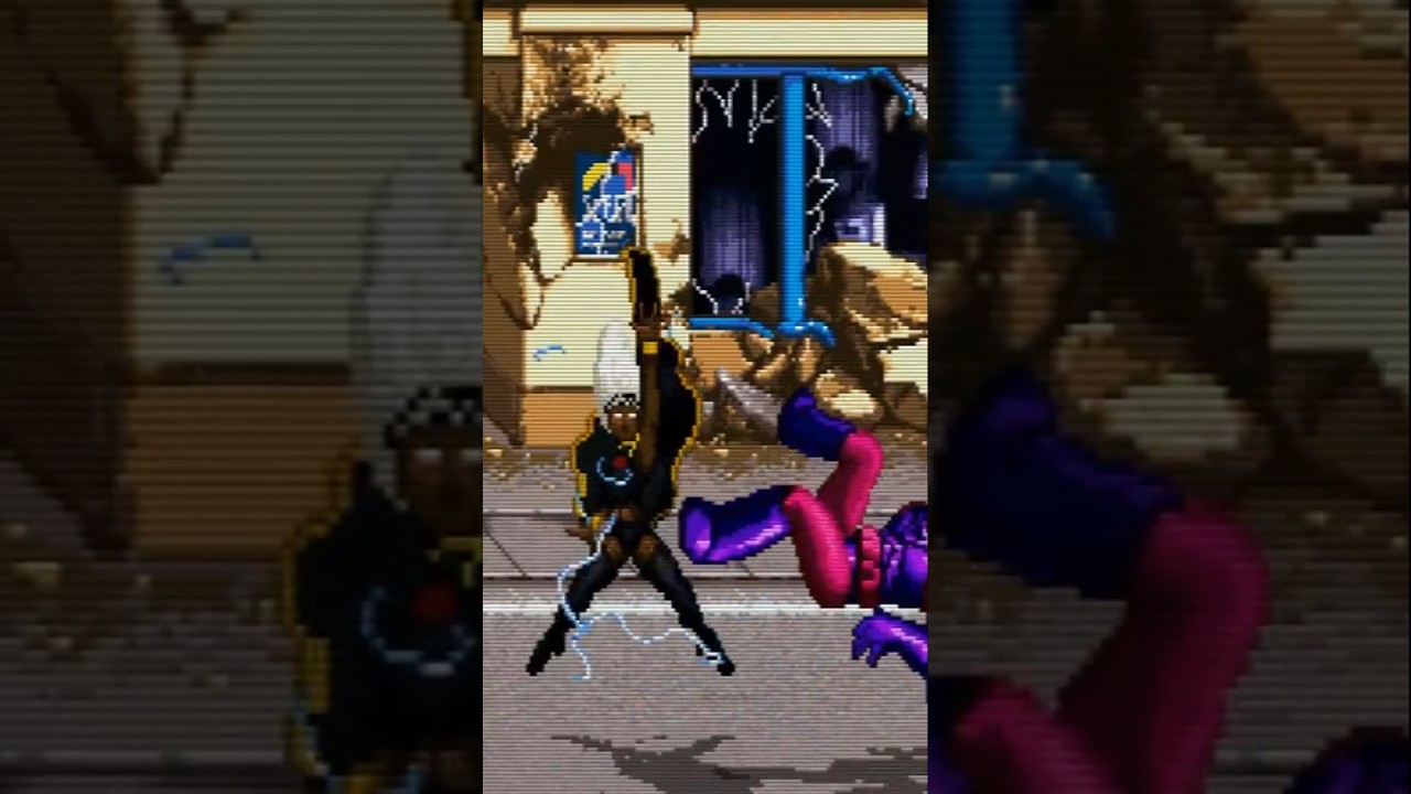 All Super Moves - X-Men Arcade Remake 