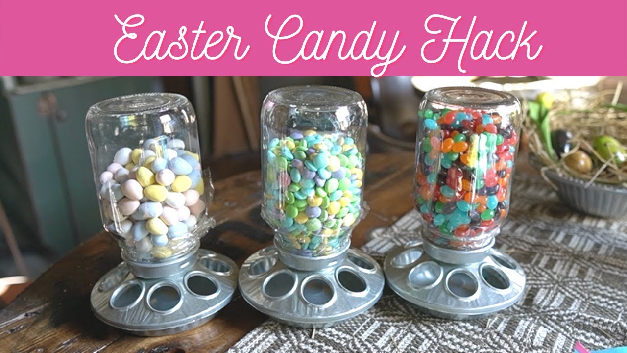 Easter Candy Hack! Cool farmhouse candy dish! YouTube