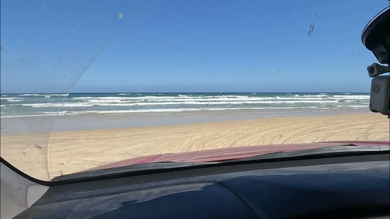 4x4 beach drive from Noosa North Shore to Rainbow Beach YouTube