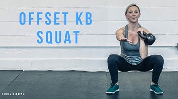 Offset KB Front Squat