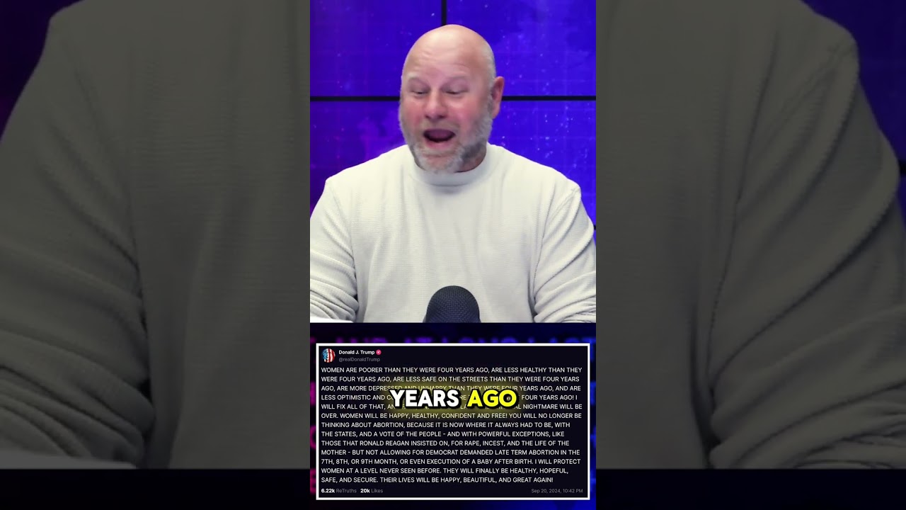 Trump SCREAMS at women #shorts